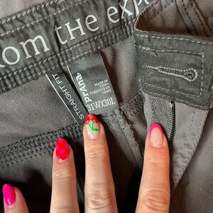 Prana Gray Cargo Pants